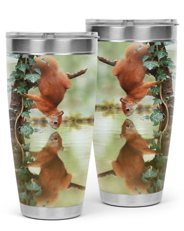 Amazing Squirrel Tumbler For Squirrel Lovers Tumbler 1