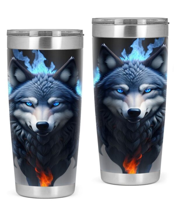 Beautiful Wolf Tumbler 1