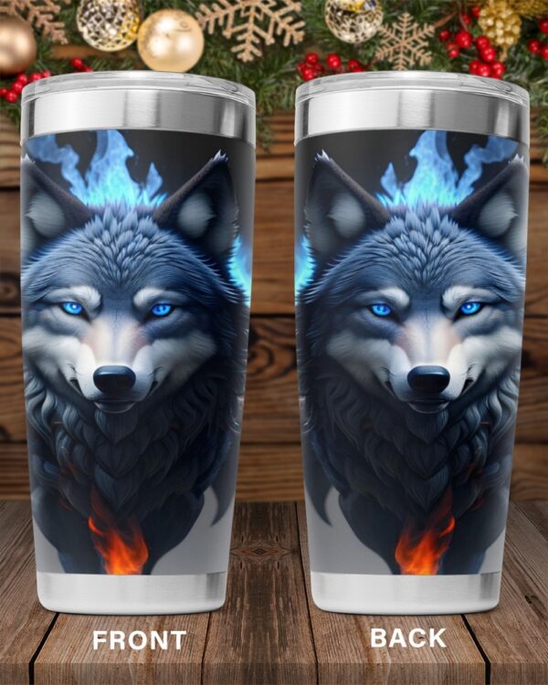 Beautiful Wolf Tumbler 6