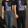 Lupus Awareness Flag Shirt T Shirt 4