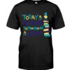 Today a Reader Tomorrow a Teader Flat T Shirt 1